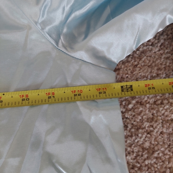 J.O Intimates Vintage Kimono Satin Slip Dress Size Large - Picture 7 of 9